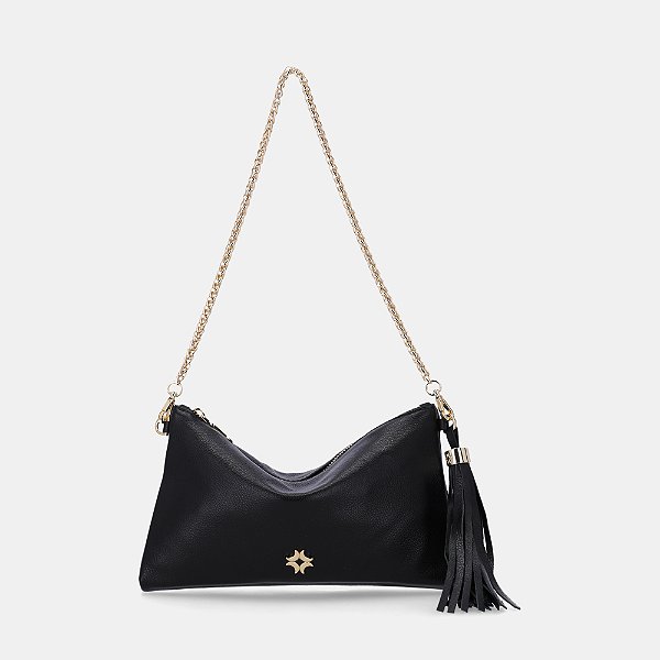 LUZ DA LUA 2000530 BOLSA CLUTCH SAARA/ PRETO