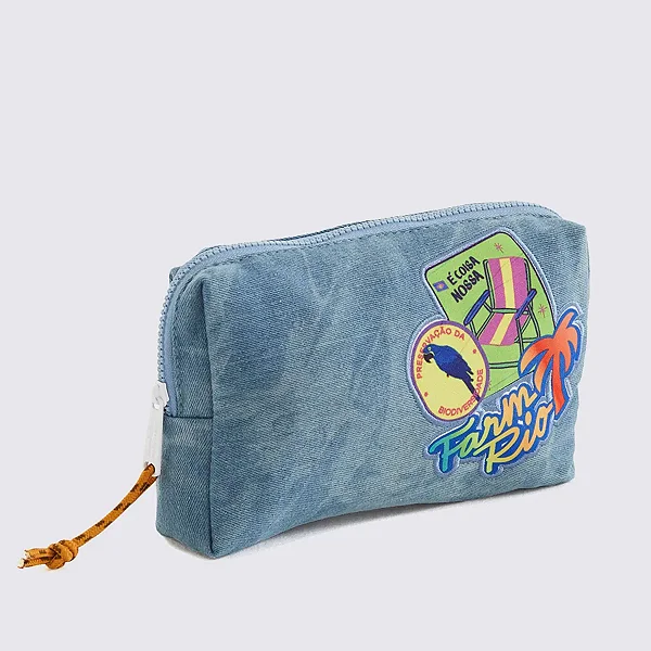 FARM 78327637 NECESSAIRE ORA BOLAS M PATCH RIO JEANS