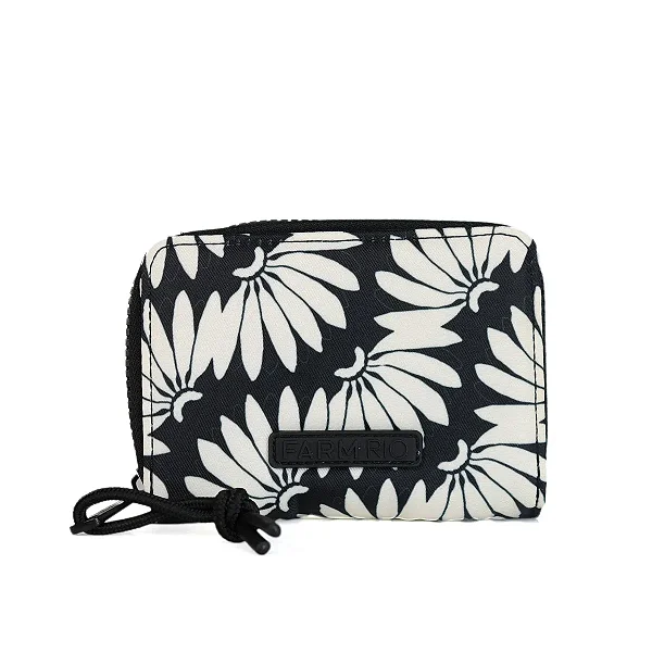 FARM 78325994R CARTEIRA FARM ZIRIGUIDUM COPABANANA PRETO/BRANCO