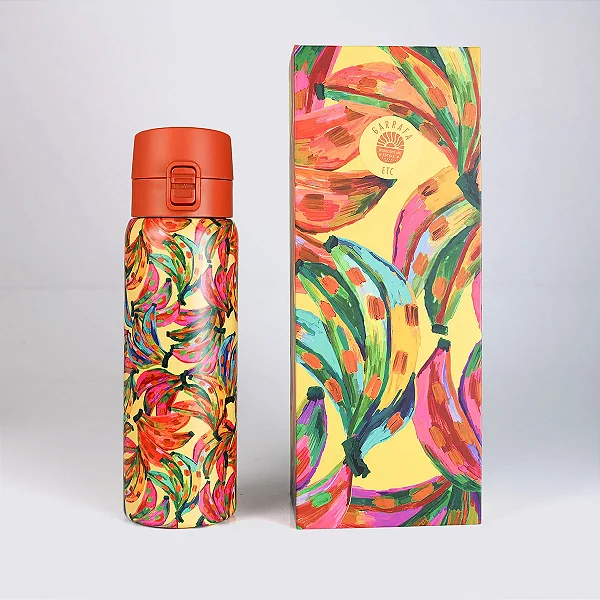 FARM 78325743 GARRAFA ETC 650ML COR DE BANANA MULTICOLOR