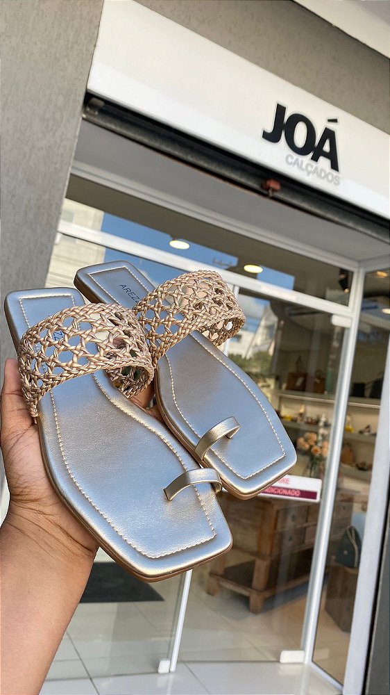 AREZZO A131320022 RASTEIRA OURO LIGHT