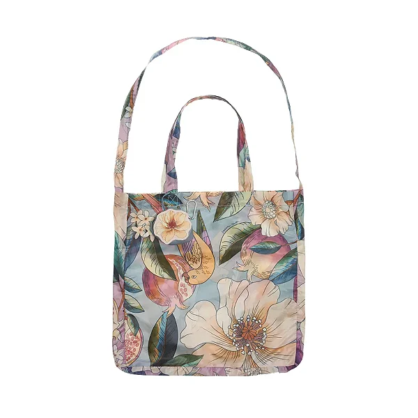 FARM 78323579 BOLSINHA FARM ME LEVA ROMANCE EM FLOR AZUL