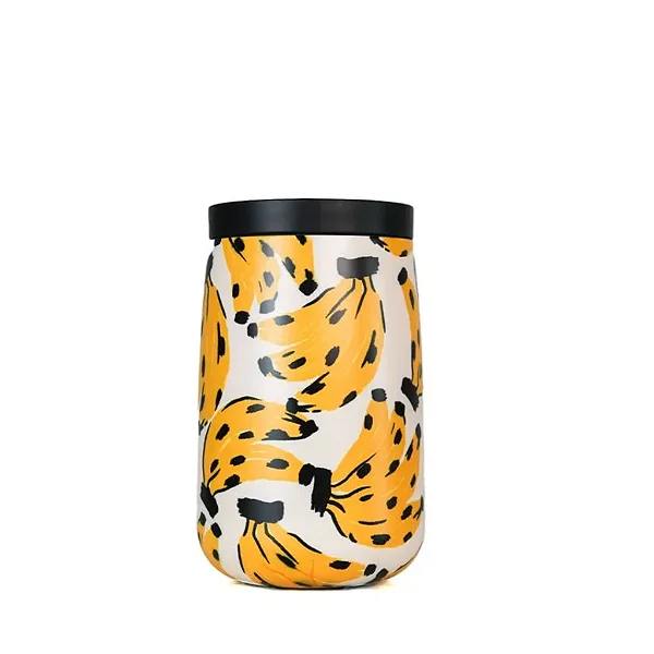 FARM 78325953R COPO FARM QUE SEDE 450ML BOSSA BANANA BRANCO/AMARELO