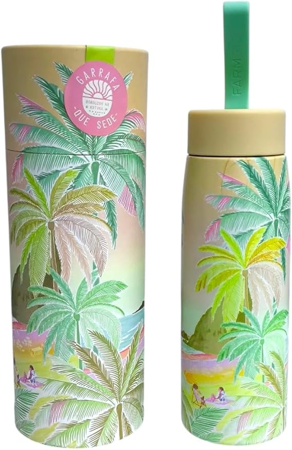 FARM 78326173 GARRAFA QUE SEDE 500ML FIM DE TARDE MULTICOLOR