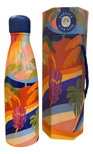 FARM 78326045C GARRAFA FARM GLUB GLUB 500ML BRASIL MULTICOLORIDO