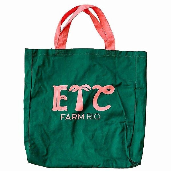 FARM 78331719X TOTEBAG FARM PRAIANA COLETIVO ETC VERDE