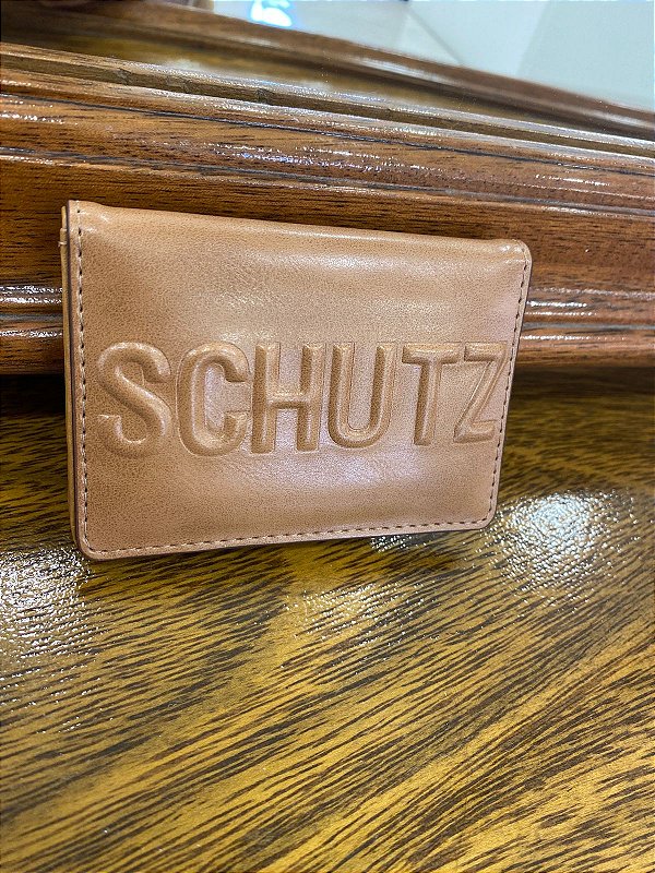 SCHUTZ S460440018 CARTEIRA NEUTRAL CAPUCCINO