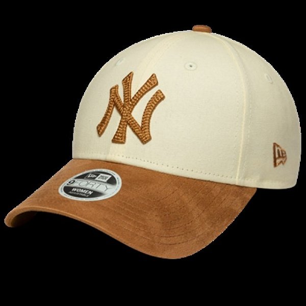 NEW ERA 60758960 WMNS FAUX SUEDE 9FORTY NEYYAN LTCCAM BEGE