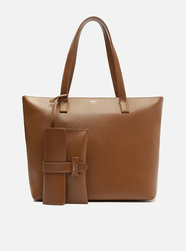 AREZZO A500230452 BOLSA SHOPPING CAMEL GRANDE