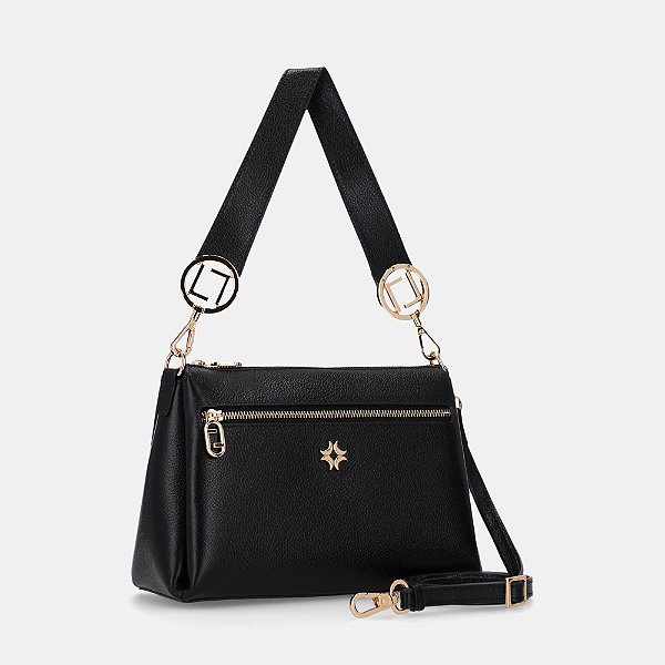 LUZ DA LUA 2000555 BOLSA TIRACOLO NEW RIDGE/PRETO