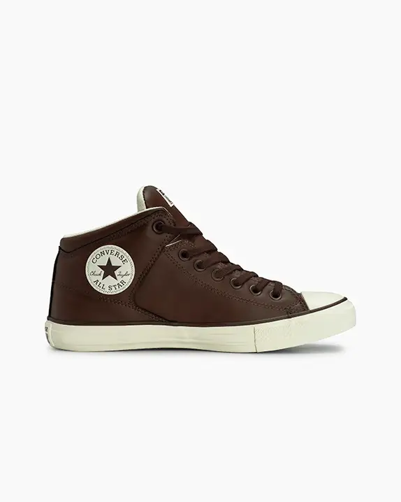 CONVERSE CT31870001 TÊNIS CHUCK TAYLOR ALL STAR HIGH STREET MARROM