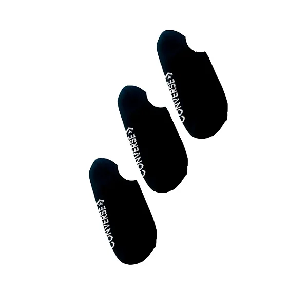 CONVERSE ACC03SP2433 KIT MEIAS  INVISIBLE BLACK 39/43