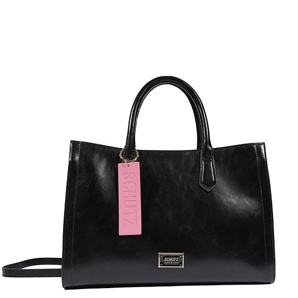 SCHUTZ S500102023 BOLSA PRETO/AZALEIA