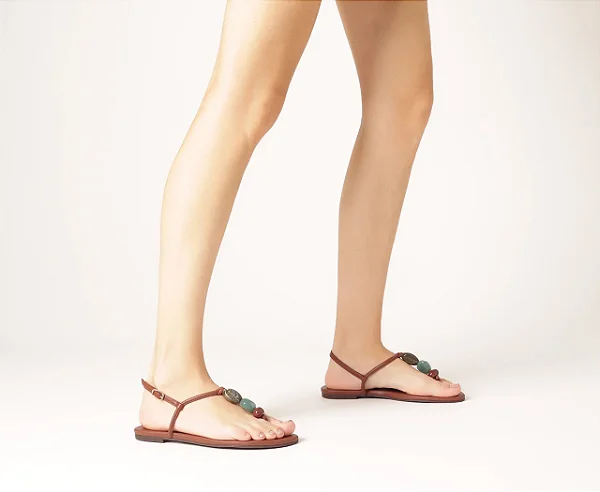 ANACAPRI C302940027 SANDÁLIA CUOIO