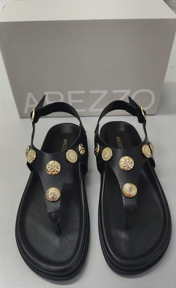 AREZZO A135550055 SANDÁLIA PRETO