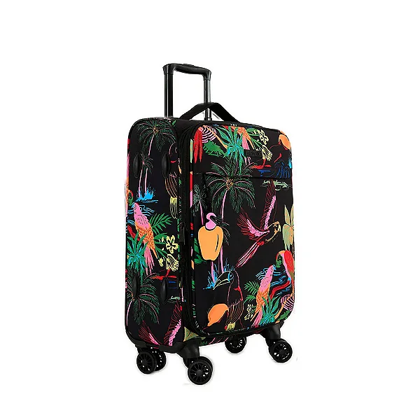 FARM 683288P MALA ME LEVA TECIDO VOO PRETO/MULTICOLOR