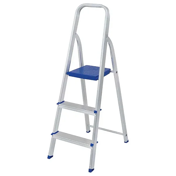 Escada Alumínio 3 Degraus Mor