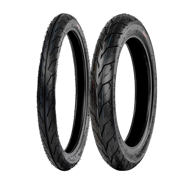 Par Pneus 80/80-14 e 90/80-14 K677 Thorax Kenda