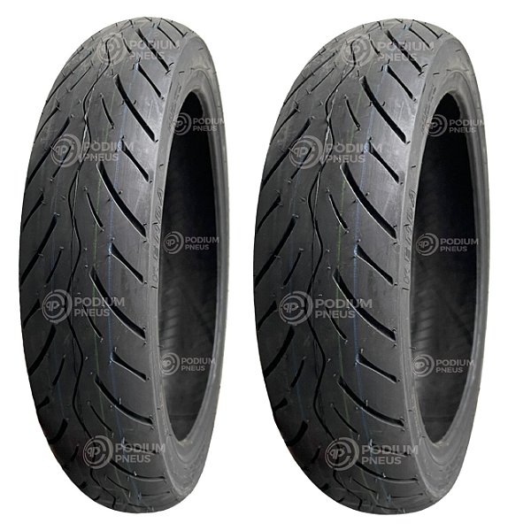 Par Pneu Moto 90/90-14 e 100/90-14 K6010 SCOOTER TL Kenda