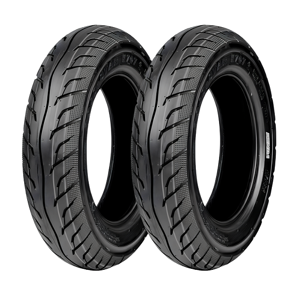 Par Pneu 3.50-10 + 3.50-10 Kenda K707