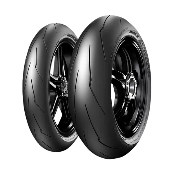 Par Pneu 120/70R17 + 180/55R17 Diablo Super Corsa SPV3 Sem Câmara
