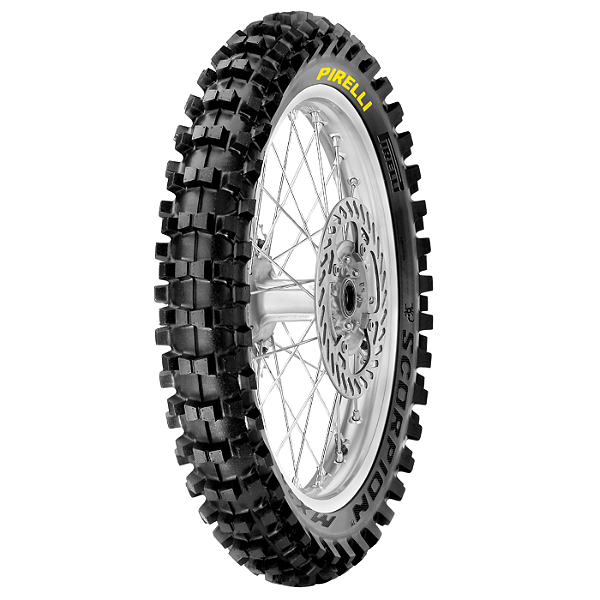 Pneu Moto 80/100-12 Scorpion MX32 Mid Soft Traseiro TT 50M Pirelli