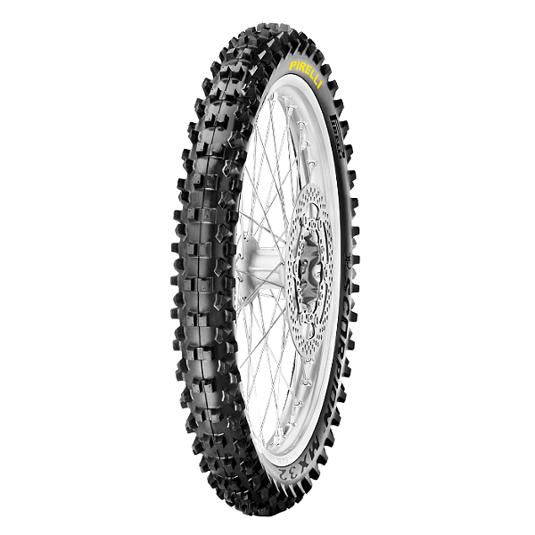 Pneu Moto 60/100-12 Scorpion MX32 Mid Soft Dianteiro TT 36M Pirelli