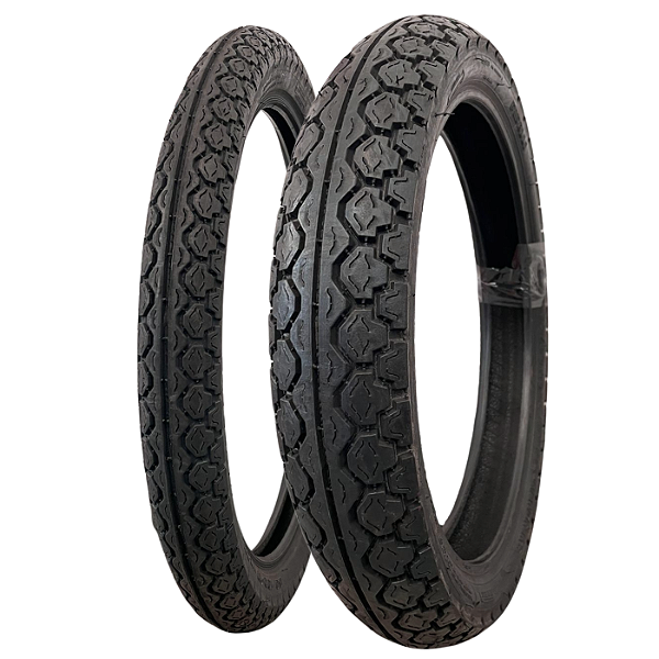 Par Pneu 60/100-17 + 80/100-14 Mandrake MT15 Pirelli Com Câmara