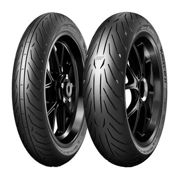 Par Pneu 120/70R19 + 180/55R17 Angel GT 2 Pirelli Sem Câmara