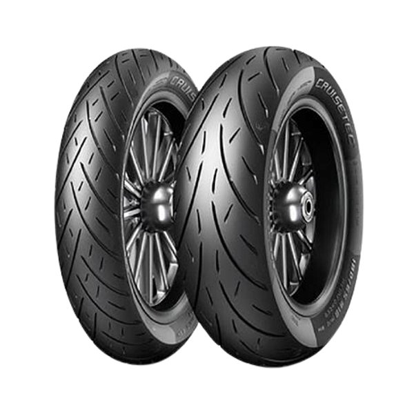 Par Pneu 100/90-19 + Mu85B16 Cruisetec Metzeler Sem Câmara