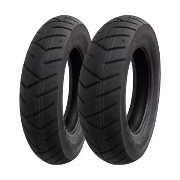 Par Pneu 90/90R12 + 100/90R12 Pirelli SL26