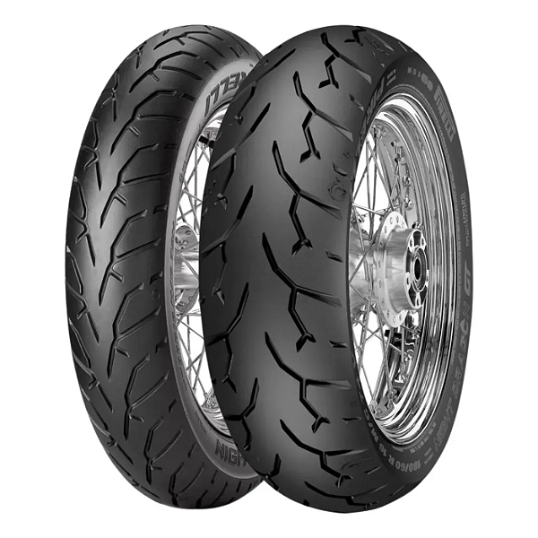 Par Pneu 130/90B16 + Mu85B16 Night Dragon Pirelli Sem Câmara