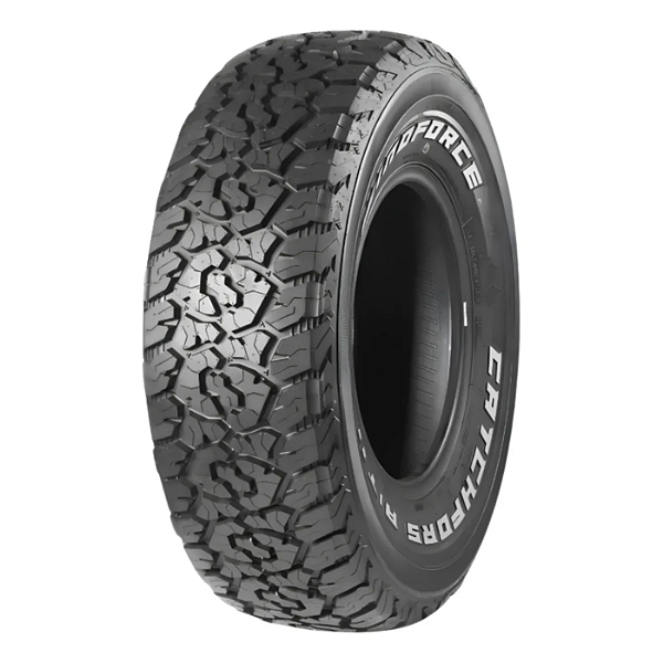 Pneu Caminhonete 265/60R18 Catchfors AT II Letra Branca 10 Lonas TL 119/116S Windforce