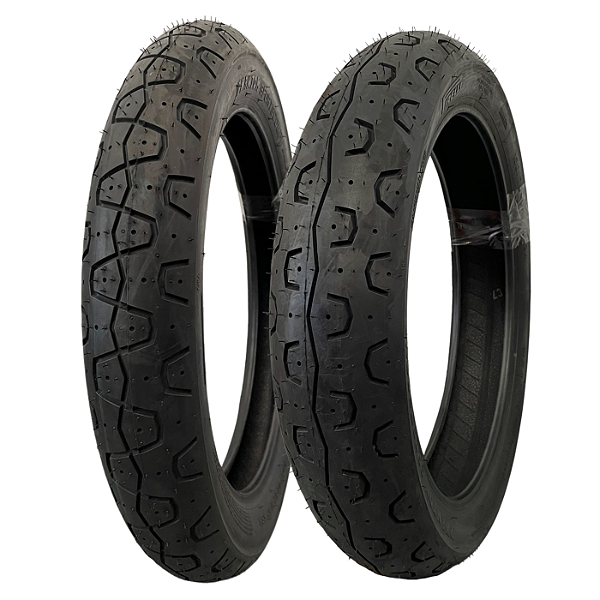 Par Pneu Moto 100/90-18 + 150/70-17 Pirelli Phantom Uso Sem Câmara