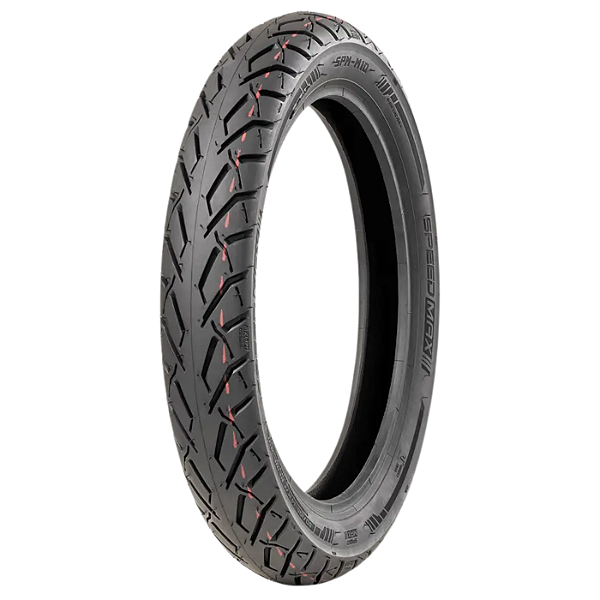 Pneu Moto 80/100-14 SPM-M10 Traseiro TT 49L Speedmax
