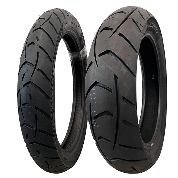 Par Pneu 120/70R19 + 170/60R17 Tourance Next 2 Metzeler Uso Sem Câmara
