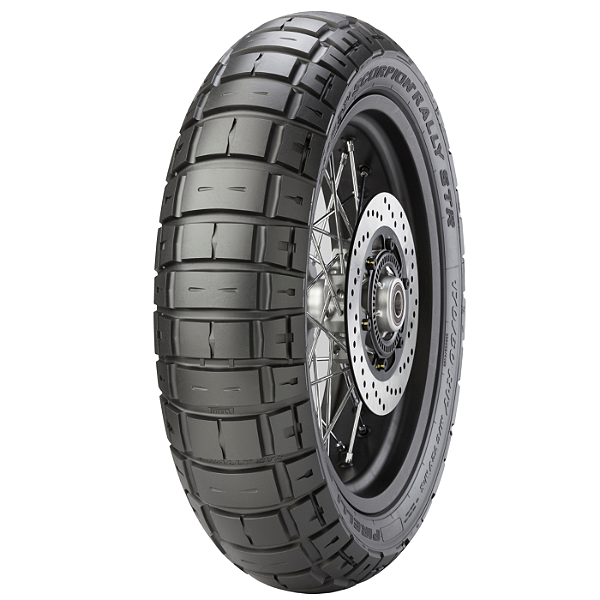 Pneu Moto 130/80R17 Scorpion Rally STR Traseiro TL 65V Pirelli