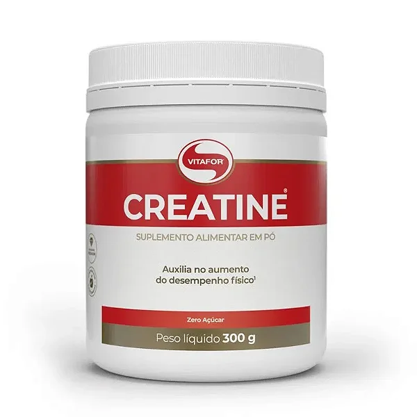 Creatine Vitafor Creatina Monohidratada Vegana Suplemento para Força e Hipertrofia