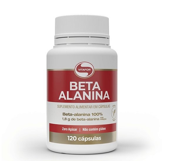 Beta Alanina Vitafor 150g Suplemento Pré-Treino para Resistência Força e Performance