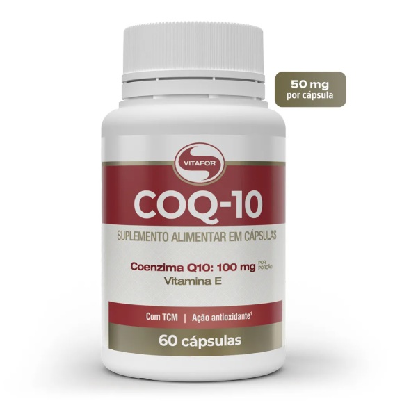 Coenzima Q10 - 100mg p/ porção - Vitafor