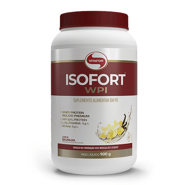 Isofort - Whey Protein Isolado - Vitafor