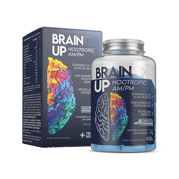 Nootrópico Brain Up AM/PM - True Source
