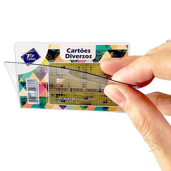 PROTETOR RÍGIDO PARA CARTÃO
