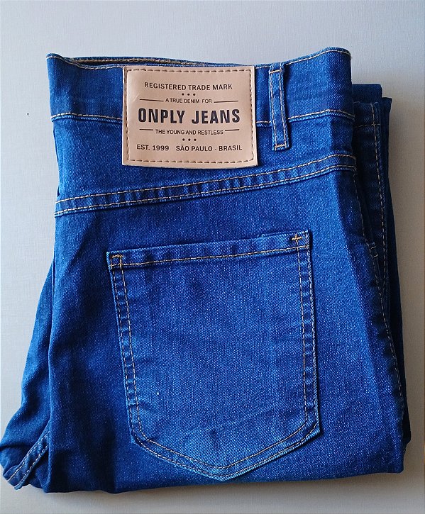 Calças skinny elastano