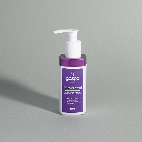 Sabonete Facial  com Resveratrol