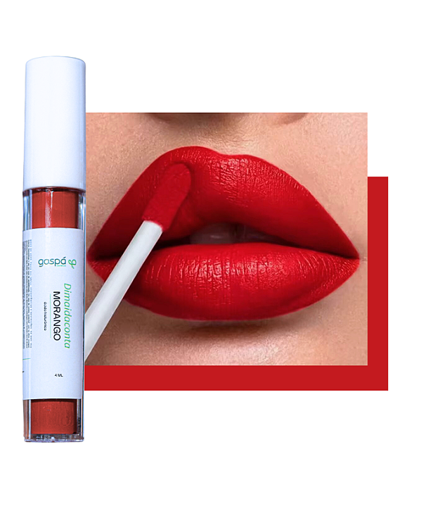 Batom Vermelho Morango