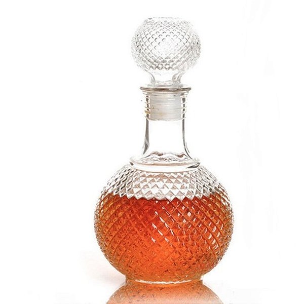 Garrafa Licoreira de Vidro 1100ml Transparente para Bebidas (2448)