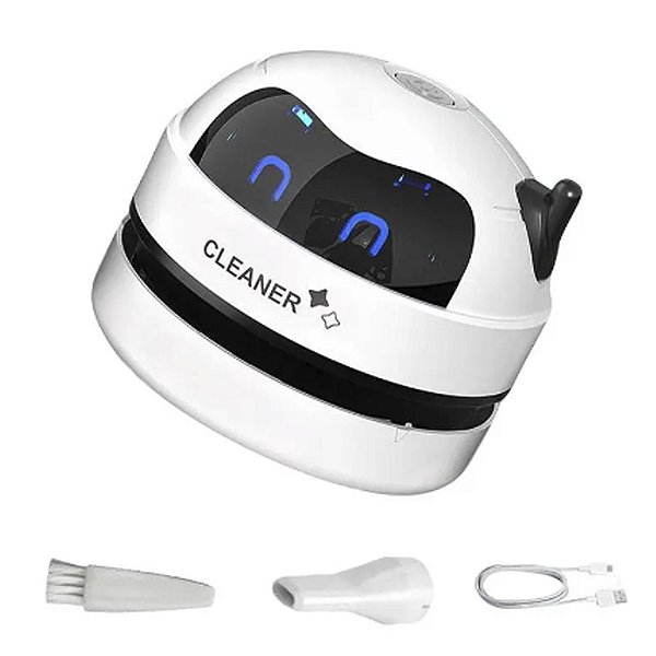 Mini Aspirador De Pó Papa Migalhas Recarregável USB (9167p)