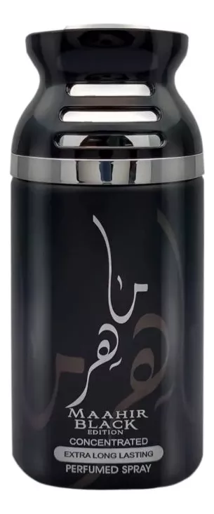 LATTAFA MAAHIR BLACK DESODORANTE 250ML