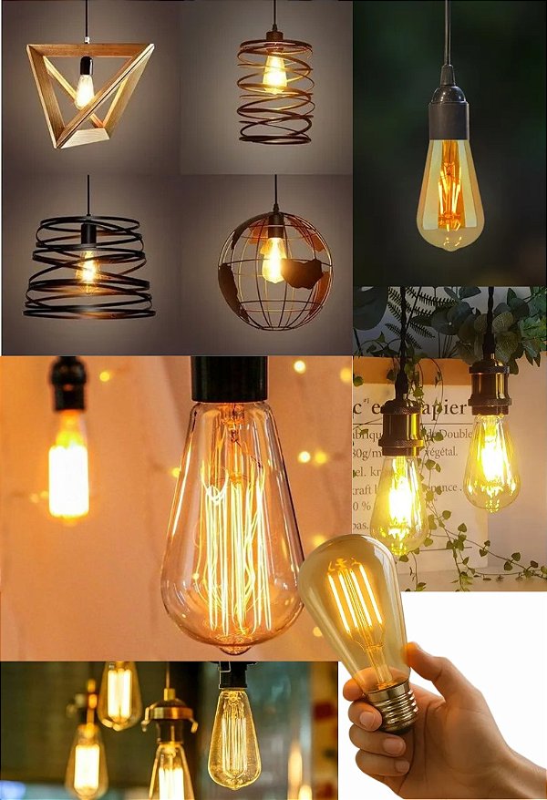 CTB LAMPADA ST64 FILAMENTO, 4W, 2300K, 450LM, E27, BIVOLT